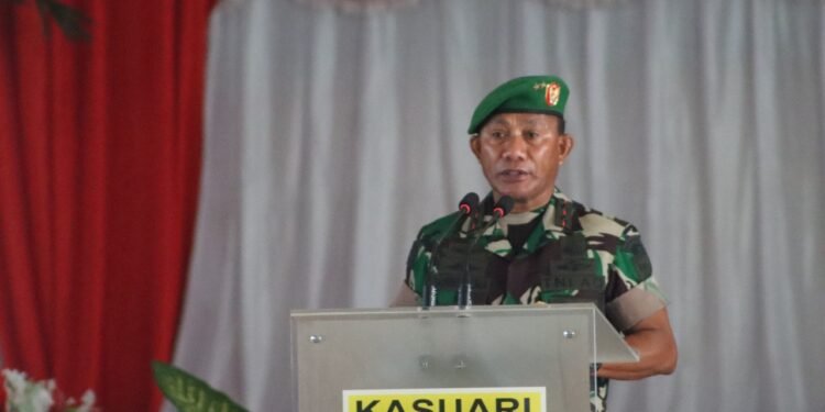 Pangdam XVIII/Kasuari Pimpin Laporan Korps Kenaikan Pangkat Pamen, Salah Satunya Kapendam.
