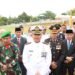 Danlanal Dabo Singkep Pimpin Langsung Upacara HUT Ke-77 TNI di Mako Lanal Dabo Singkep.