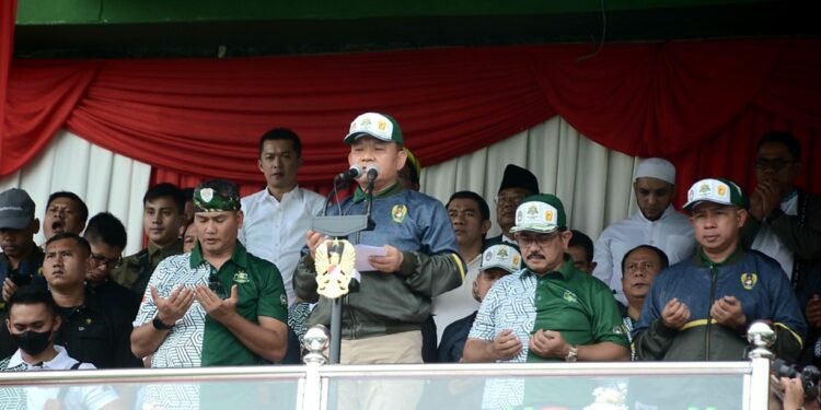 Syukuran HUT TNI Ke-77, Digelar di Stadion Siliwangi.