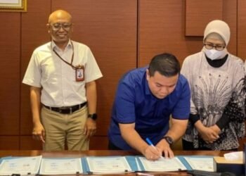 Arbi Leo Putra Daerah Bangka Belitung Teken MoU Kembangkan Teknologi Industri LTJ.