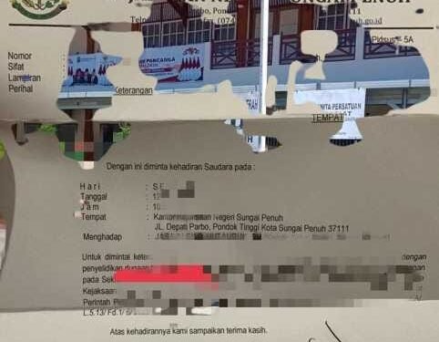 Bimtek DPRD Sungai Penuh Disorot Terkait Dugaan SPPD Dan Bill Fiktif.