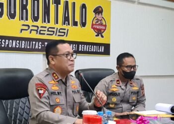 Kapolda Gorontalo Gelar Rapat Survey IKM.