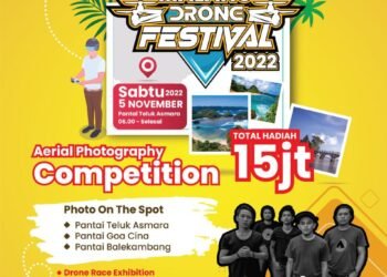 Malang Drone Festival Akan di Gelar 05 November 2022 Mendatang, Pendaftaran Gratis Berhadiah Puluhan Juta Rupiah.