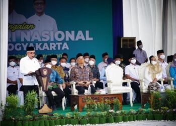 Peringati Hari Santri di MBS Prambanan, Wapres Serukan Santri Wujudkan Indonesia Emas 2045.