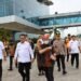 Menteri PANRB Tiba Di Tanjungpinang, Kapolresta Tanjungpinang Turut Hadir Dalam Penjemputan.