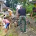 Satgas TMMD Ikut Serta Memperbaiki Gorong-Gorong.