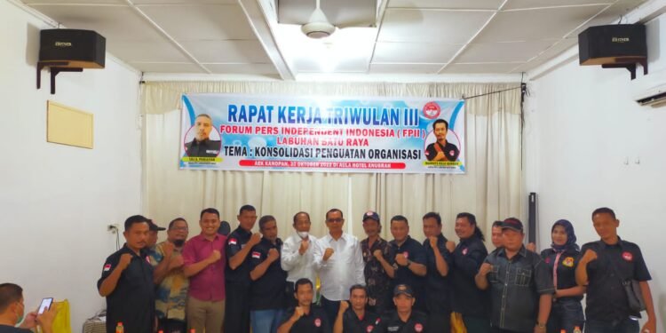 Ketua FPII Korwil Labura Apresiasi Kepada Pemkab Labura Yang Mau Bersinergi dengan FPII.