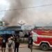 Kebakaran di Desa Mungguk Kecamatan Sekadau Hilir Hanguskan Ruko 4 Pintu.