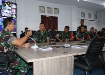Posko Kogabpadpam VVIP Presidensi G20 Terima Kunjungan Panglima TNI.