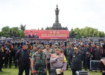 Gelar Pasukan dan peralatan, Kapolri dan Panglima TNI Ingin KTT G20 Berjalan Sukses.