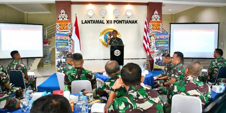 Prajurit dan PNS Lantamal XII Ikuti Bintek Fungsi Watpers Tahun 2022 dari Diswatpersal Mabesal.