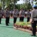 Kapolres Siak Pimpin Upacara Sertijab Wakapolres, Tiga Kabag dan Satu Kapolsek.