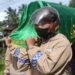 Ipda Freddy S.P., S.H, M.H, bersama personil Bhabin Kamtibmas Sambangi Rumah Duka Seorang Bocah Yang Meninggal Akibat Kecebur Dalam Anak Sungai.