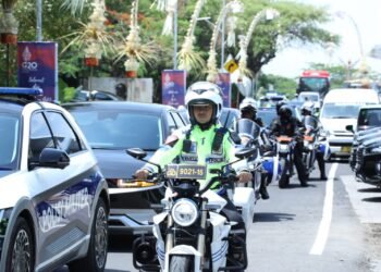 TNI-Polri Gelar Geladi Pengamanan Tamu VVIP KTT G20 di Bali.