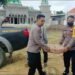 Polsek Robatal Kirim Semen Bantu Masyarakat Bangun Jembatan Masuk Pondok Pesantren.