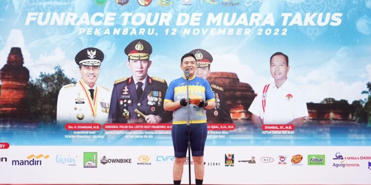 Buka Iven Tour de Muara Takus, Kapolda Riau Irjen Moh Iqbal : Tonggak Bangkitnya Ekonomi dan Pariwisata Riau.