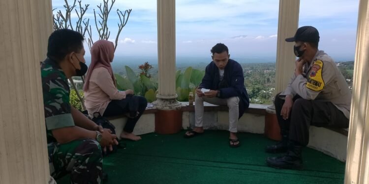 Sinergitas TNI Polri Hadirkan Rasa Aman pengunjung Irung Petruk.
