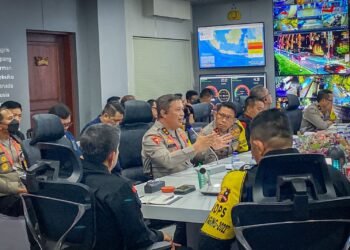 Polri Lakukan Penebalan Pengamanan KTT G20 Di Kuta, Seminyak dan Legian.