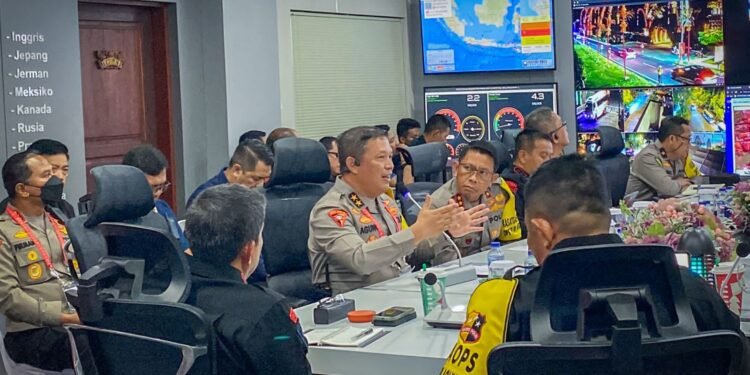 Polri Lakukan Penebalan Pengamanan KTT G20 Di Kuta, Seminyak dan Legian.