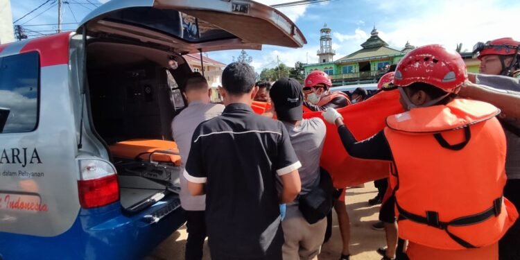Casis Polri Yang Tenggelam di Sekadau Ditemukan Sudah Meninggal.