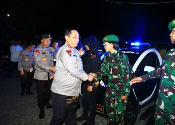 Patroli Gunakan Kendaraan Listrik, Polwan dan Kowad Bersinergi Jaga Keamanan Penyelenggaraan KTT G20.