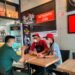 Babinsa Kelurahan Tipes Sambangi Kuliner Pizza Is Art.