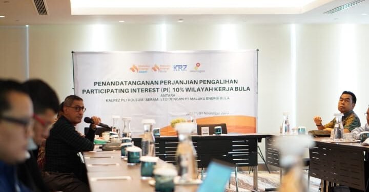 Gubernur Maluku Minta PI 30 Persen WK Bula dan Seram Non Bula.