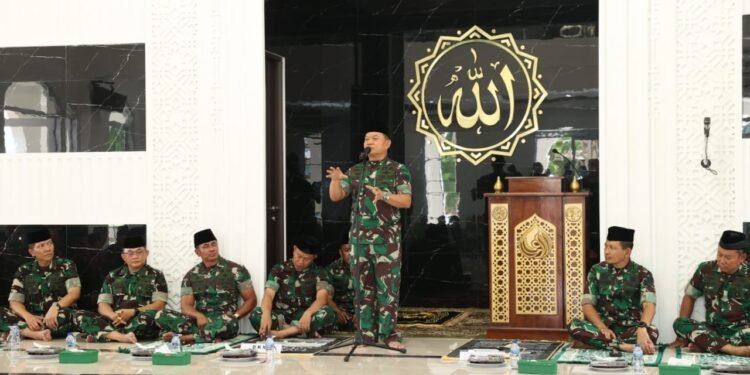 Kasad Resmikan Gedung Siber dan Masjid Abdurachman.