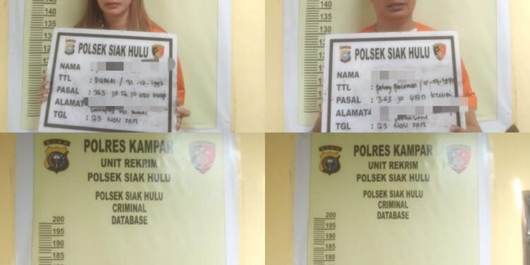 Bongkar Toko Ponsel di Siak Hulu, Pelaku di Tangkap di Dumai dan Pekanbaru.