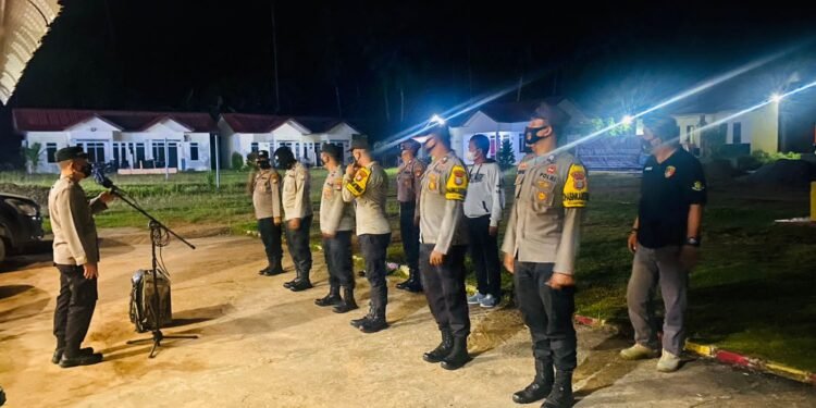 Kapolres Kepulauan Anambas Tingkatkan KRYD Pada Seluruh Polsek Jajaran.