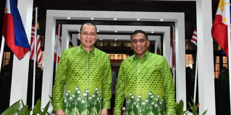 Komandan Lantamal XII Pontianak Hadiri Acara Gala Dinner The 25 BIMP-EAGA Ministerial Meetingdi Provinsi Kalimantan Barat.