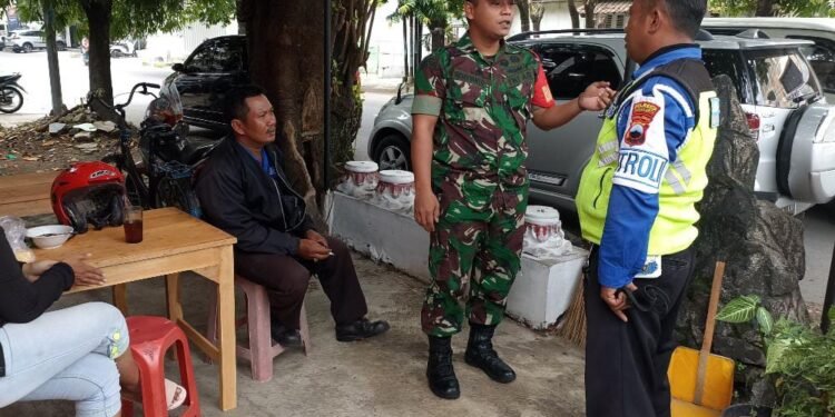 Supeltas Jadi Sasaran Komsosnya Babinsa Kratonan.