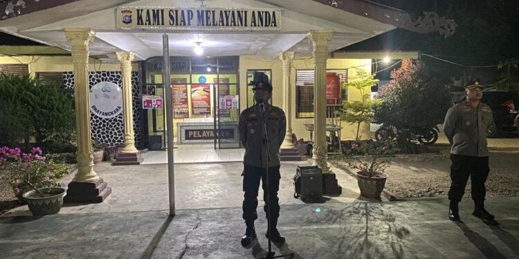 Polres Kuansing Gelar KRYD Cegah Gangguan Kamtibmas.