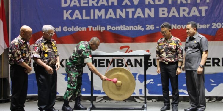 Kasdam XII/Tpr Hadiri Musda X PD XV KB FKPPI Kalbar.