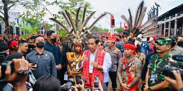 Presiden Jokowi Sampaikan Progres Pembangunan IKN.