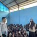 Polres Kampar Sosialisasikan Penerimaan Polri Tahun 2023 di SMAN 1 Bangkinang Kota.