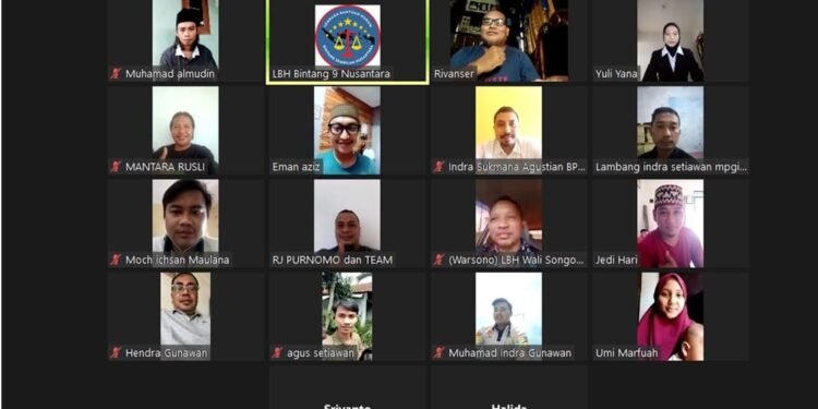 Lembaga Bantuan Hukum Bintang Sembilan Nusantara Gelar Silaturahmi dan Konsolidasi.