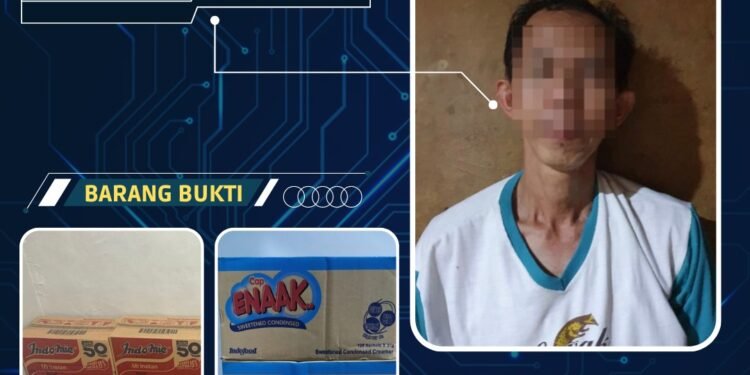 EY Pelaku Pembeli Barang Indogrosir Melalui HY di Tangkap Polisi.