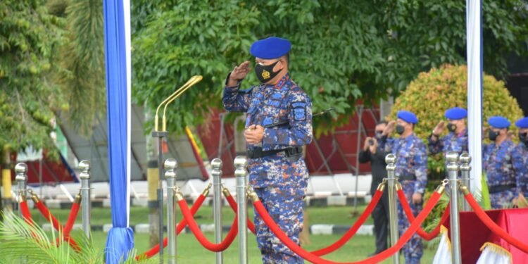 Kapolda Kepri Pimpin Upacara HUT Polairud Ke-72 Tahun 2022.