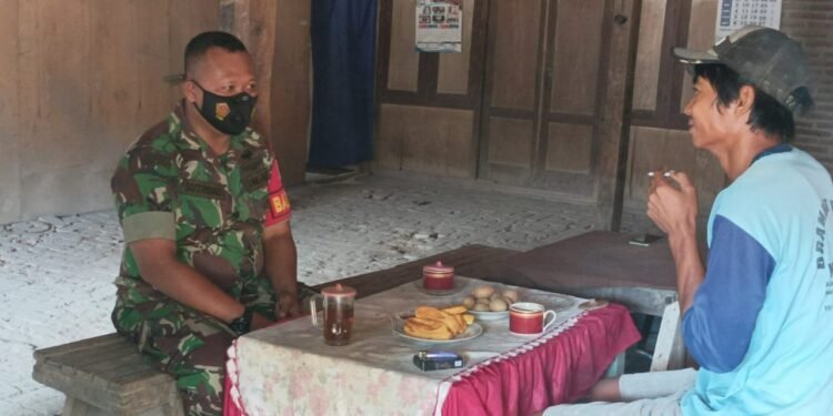 Pantau Situasi Wilayah Binaan, Ini Kata Babinsa.