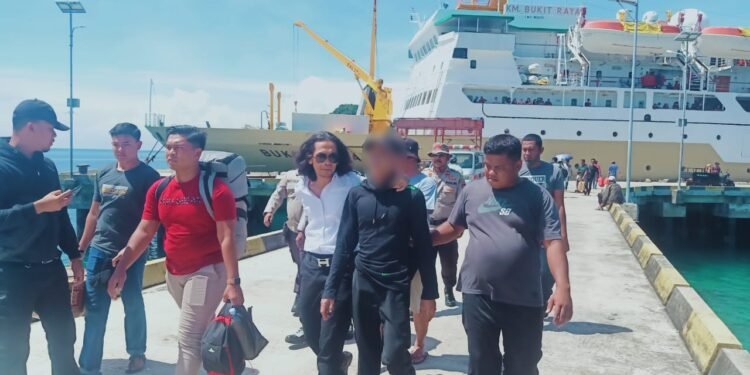 Belum 1X24 Jam Pelaku Penganiayaan Berat Terhadap Istri Dibekuk Reskrim Polres Kepulauan Anambas.