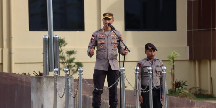 Tanggap Cepat Mencegah Gangguan, Polres Kubu Raya Tingkatkan Sispam Mako.