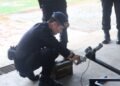 Batalyon B Pelopor Satbrimob Polda Kalbar. “Dikegiatan Latihan Jibom Sekaligus Pengenalan Alat”.