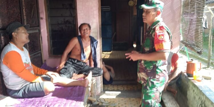 Wujudkan Wilayah Yang Sinergi Babinsa Komsos Bersama Tokoh Masyarakat.