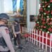 K9 Ditsamapta Polda Kalbar Dilibatkan dalam Sterilisasi Gereja-Gereja di Kota Pontianak Dalam Rangka Misa Malam Natal 2022.