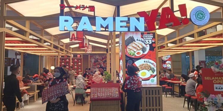 Terdaftar di LPPOM MUI, Pengusaha Restoran RamenYa Buka Cabang di Kota Medan.