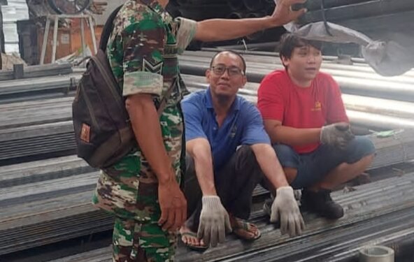 Laksanakan Komsos, Sertu Harnawan Blusukan Ke Warga Binaan.