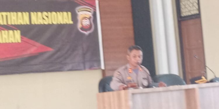 Pembukaan Pelatihan Nasional Penanganan Konflik dan Kewilayahan SPN Polda Kalbar.
