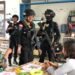 Menjaga Harkamtibmas Brimob Kalbar Laksanakan Patroli.