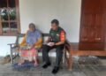 Babinsa Demangan Komsos Dengan Warakawuri.